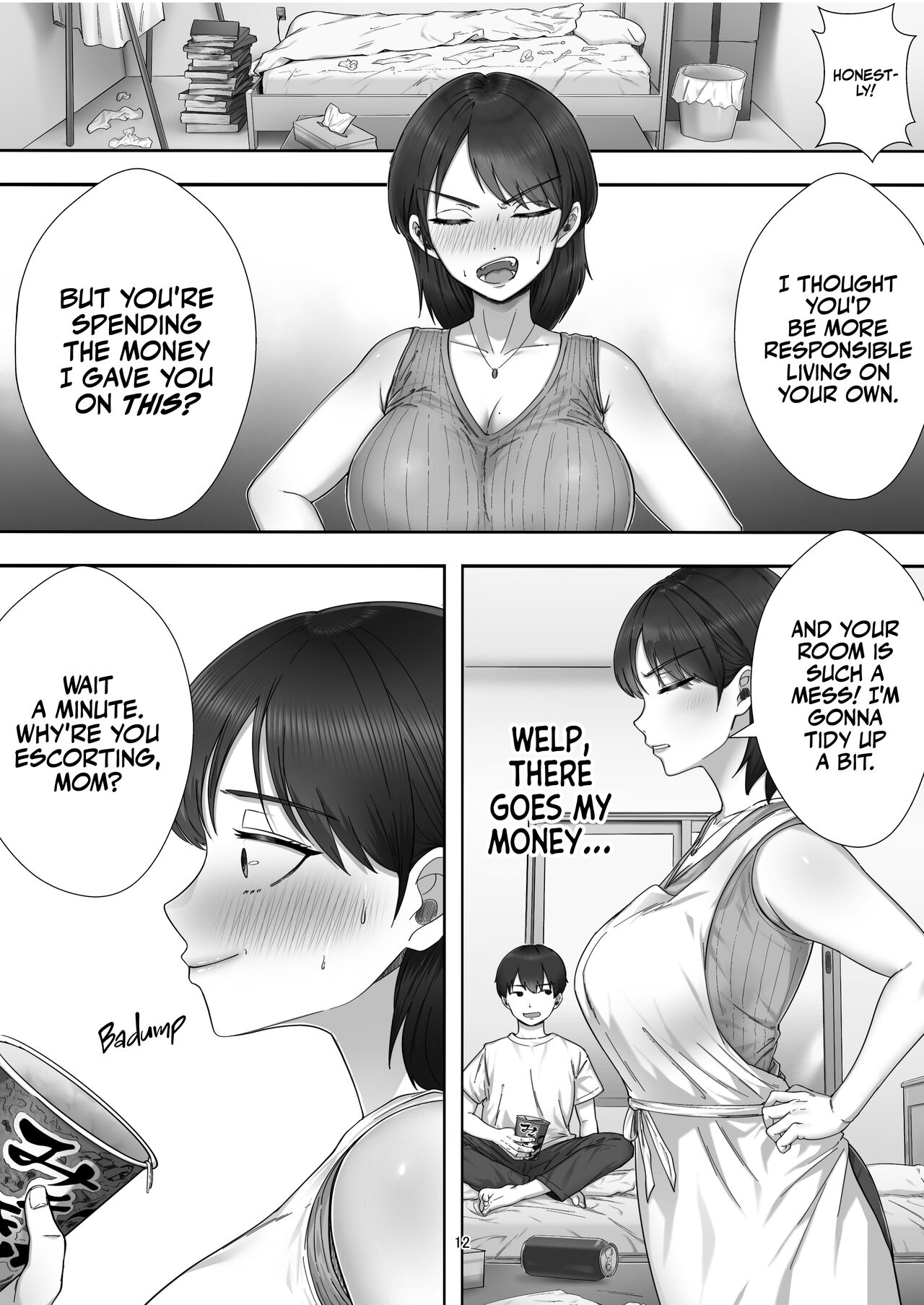 DeliHeal Yondara Gachi no Kaa-chan ga Kita Hanashi. | When I Ordered a Call Girl My Mom Actually Showed Up. page 11 full