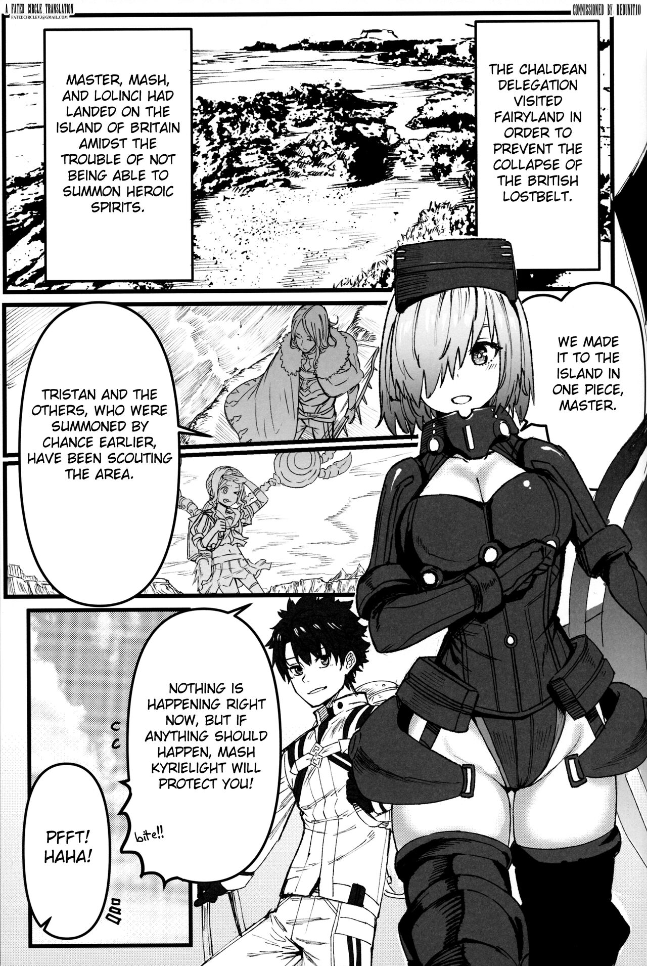 Youseikoku de Konsuishita mama NTR Mash!! Mikansei Zenpen page 2 full