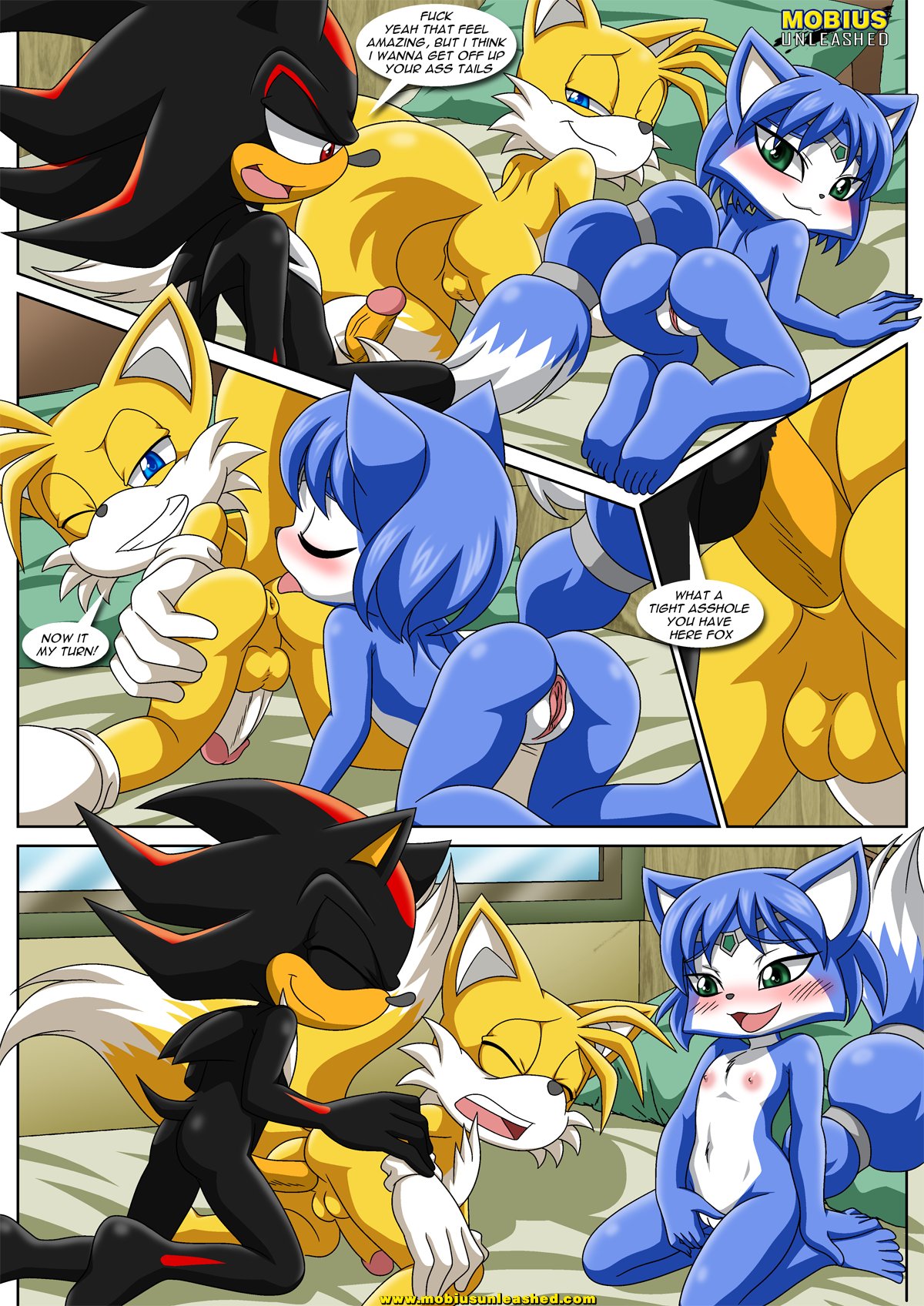Mobius Unleashed: Turning Tails page 9 full
