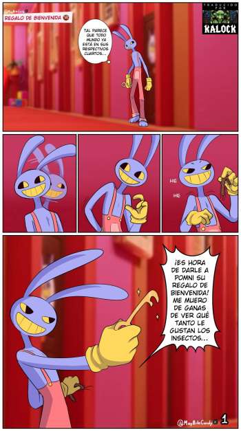 [MayCandy] Regalo de Bienvenida (The Amazing Digital Circus) (Spanish) [kalock] cover