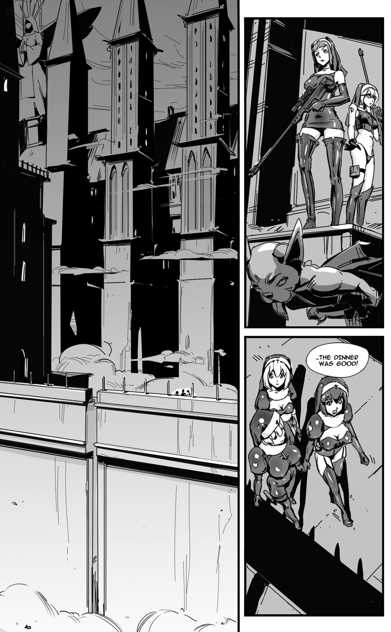 Nuns vs Demons UPDATED page 1 full