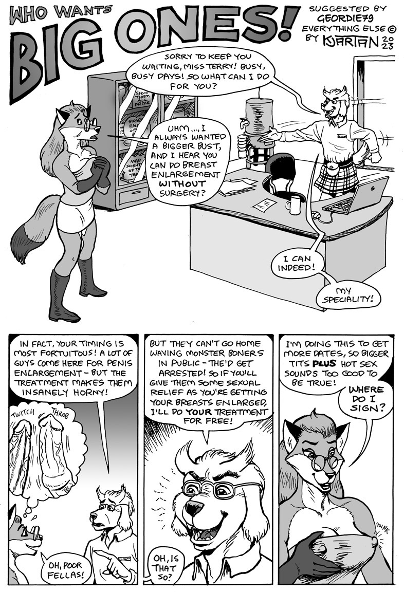 Who wants BIG ONES! page 1 full