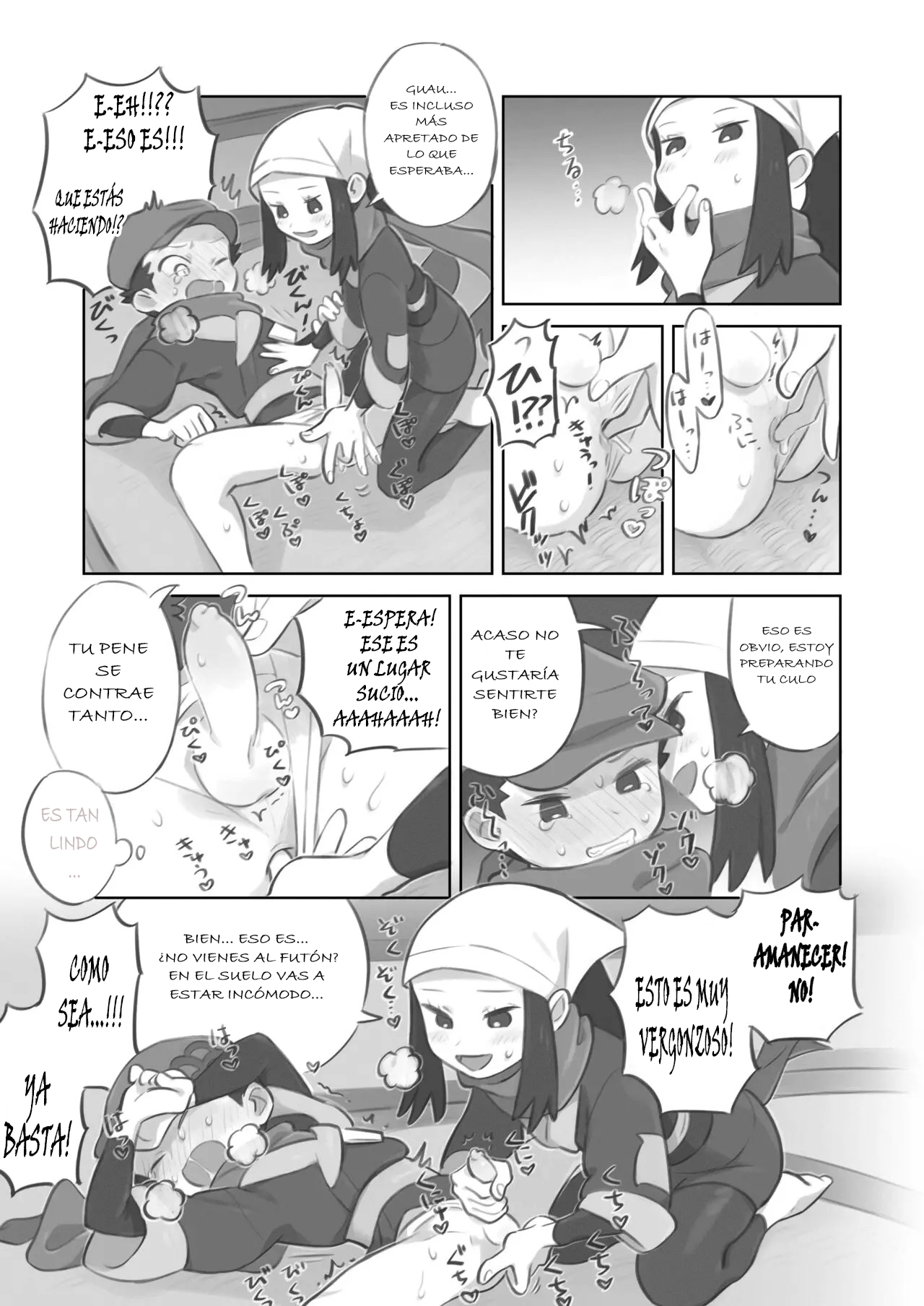 Futanari shujinkou-chan ga Teru senpai o horu manga page 11 full