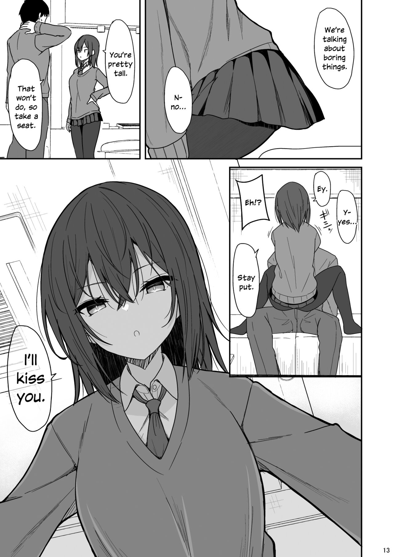 Tsumetai Senpai ga Mukyoka Nakadashi Sareru made page 12 full