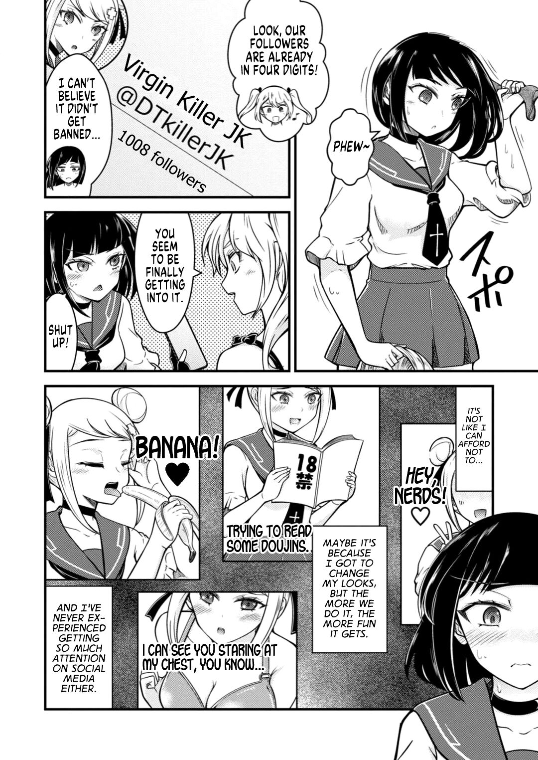 Mesu Ochi Shita Ore no Doutei Kari Nikki 3 | My Virgin-Hunting Diary After Turning Into a Bitch 3 page 3 full