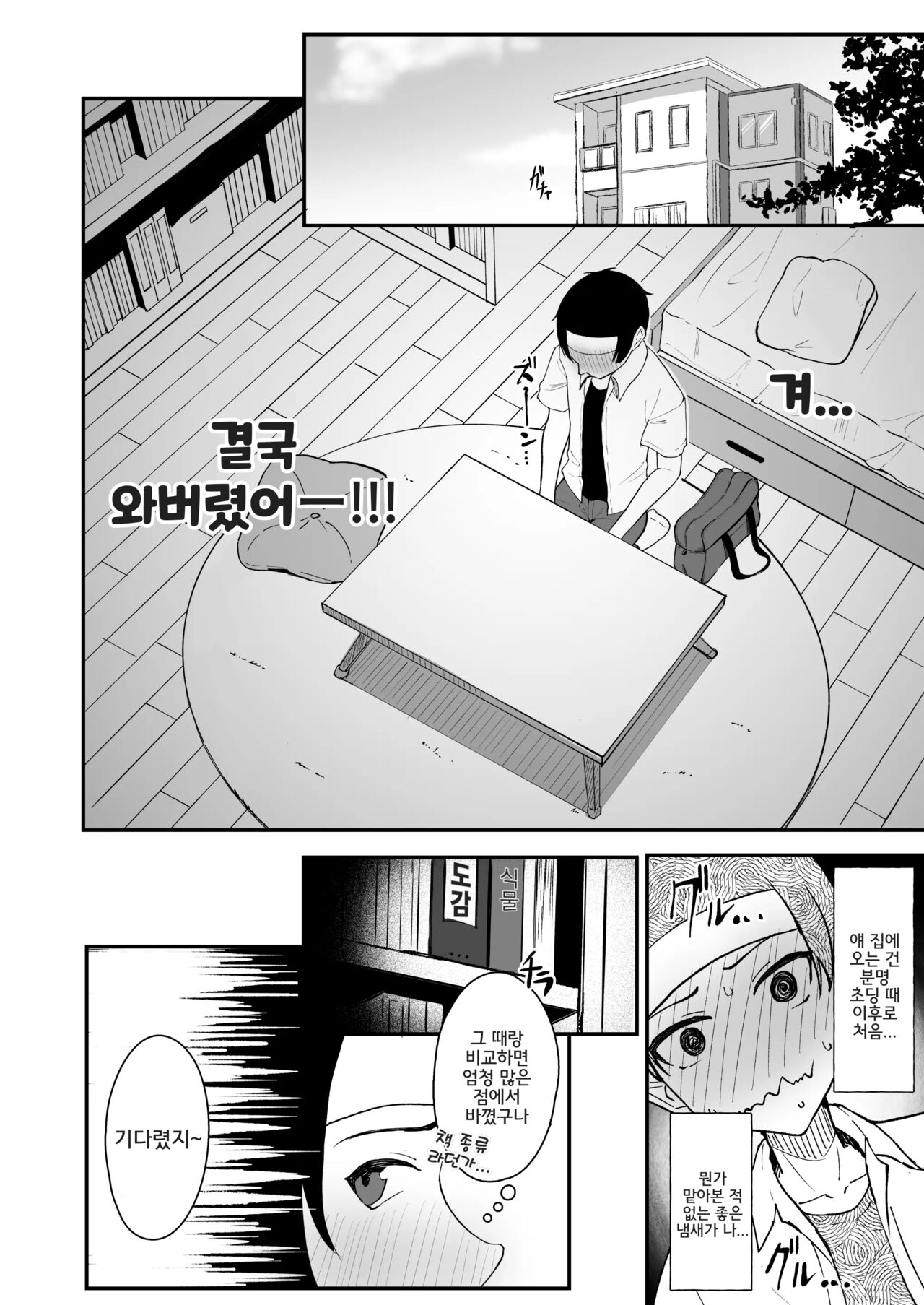 Hisabisa ni Atta Osananajimi ga Omoi mo Karada mo Ookiku Natteita Ken | 오랜만에 본 소꿉친구가 마음도 몸도 커져 있던 건 page 12 full
