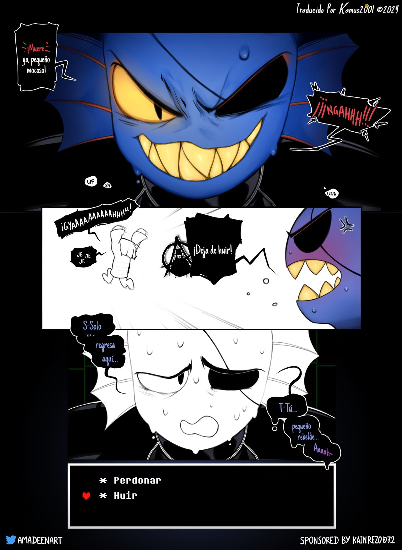 Undyne page 1 full