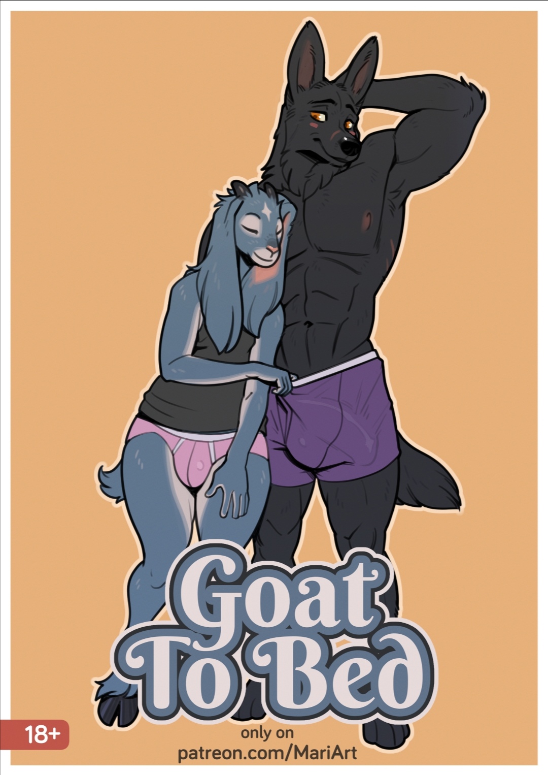 Goat to Bed by mariart page 1 full
