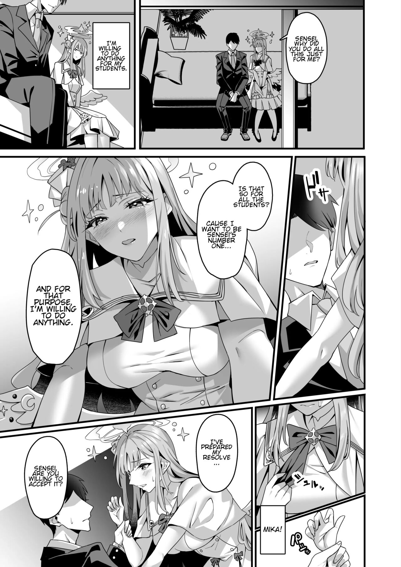 Mika to Happy Love Love Sex Shite Haramaseru Hon | Lovey Dovey Impregnation Sex With Mika! page 3 full