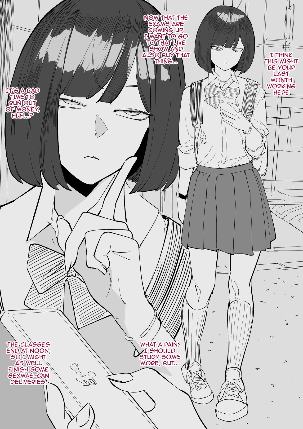 SEX Haitatsu Appli De●kan ~Haruka Hen~ / SEX Delivery App DeXXXcan ~Haruka Edition~ page 3 full