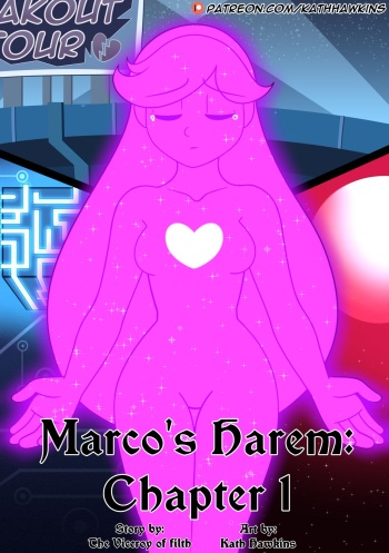 [Kath Hawkins] Marco's Harem (Star vs the Forces of Evil) cover