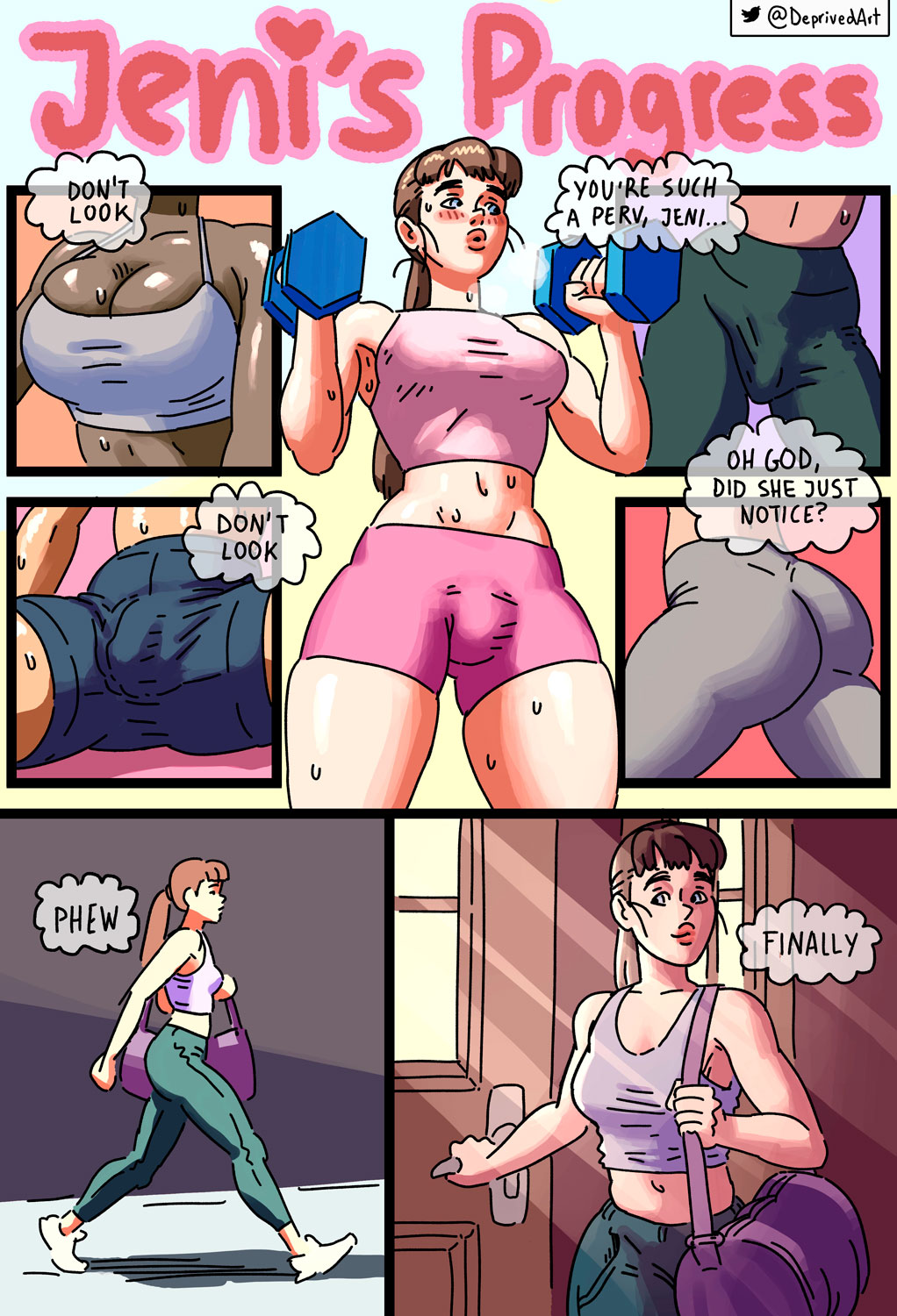 Jeni's Progress & A Helping Hand page 1 full