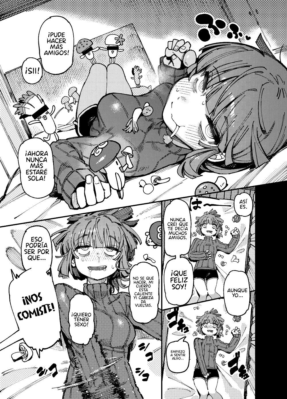 Ie ga Shike Sugite Haete Kita Genkaku Yuuhatsu Kinoko wo Gosyoku Shite Hatsujyou Shita Ato no Are ya Kore page 8 full