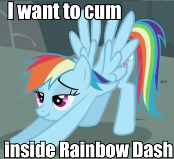 I Want To Cum Inside Ranbow Dash (IWTCIRD) cover