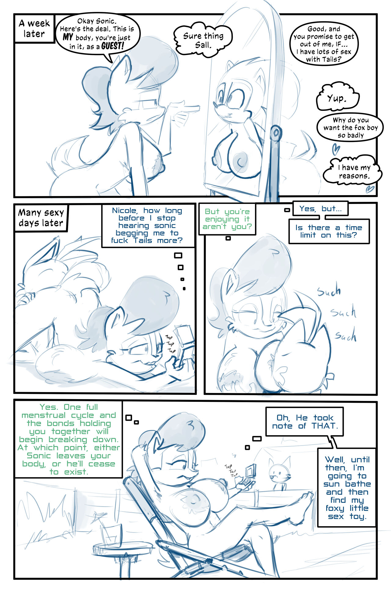 Sally's Absorbing Tail page 9 full