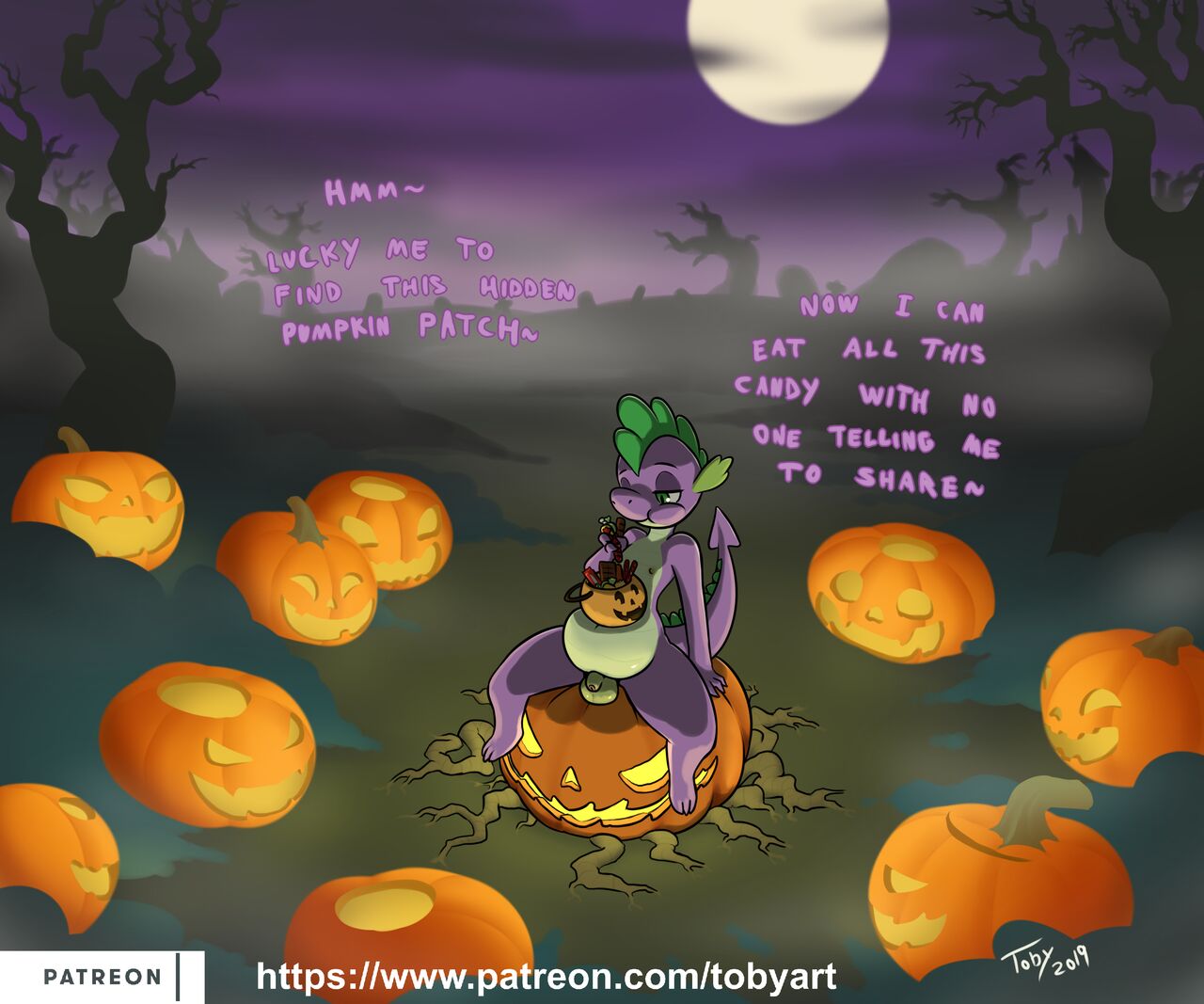 Halloween Spike: Haunted Pumpkin Patch page 1 full
