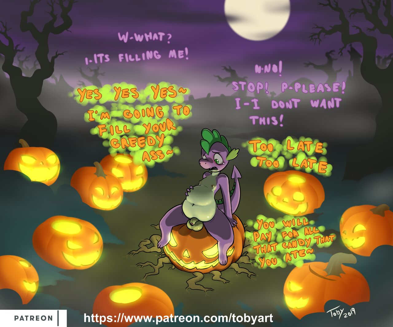 Halloween Spike: Haunted Pumpkin Patch page 3 full