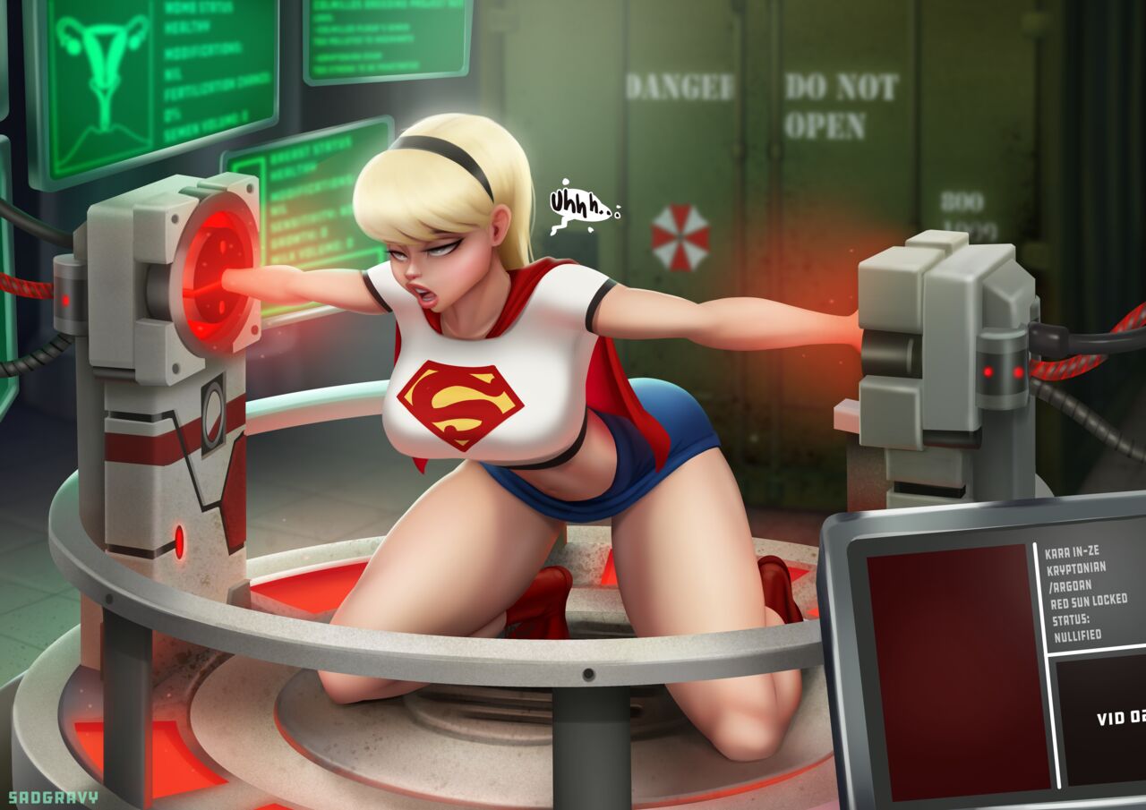 Supergirl X RE4 dog page 1 full