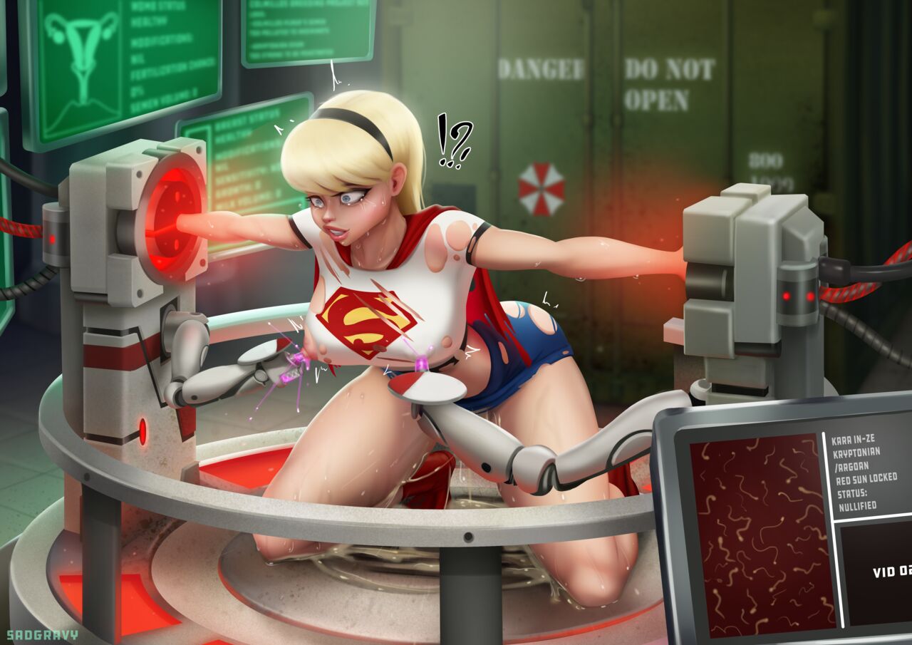 Supergirl X RE4 dog page 10 full