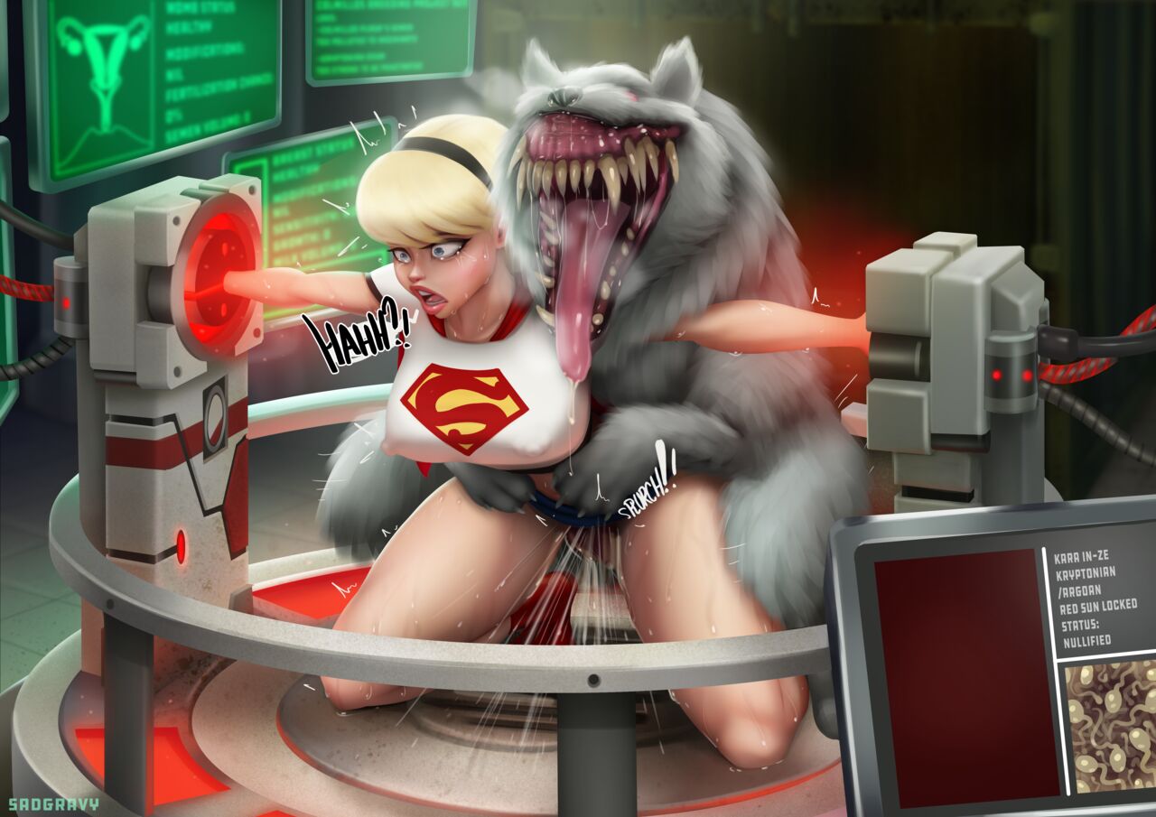Supergirl X RE4 dog page 4 full