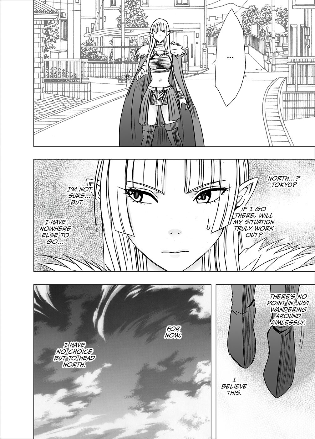Isekai kara Yattekita Onna Maou-sama ga Manin Densha de Salaryman ni Chikan Sareru Hanashi page 6 full