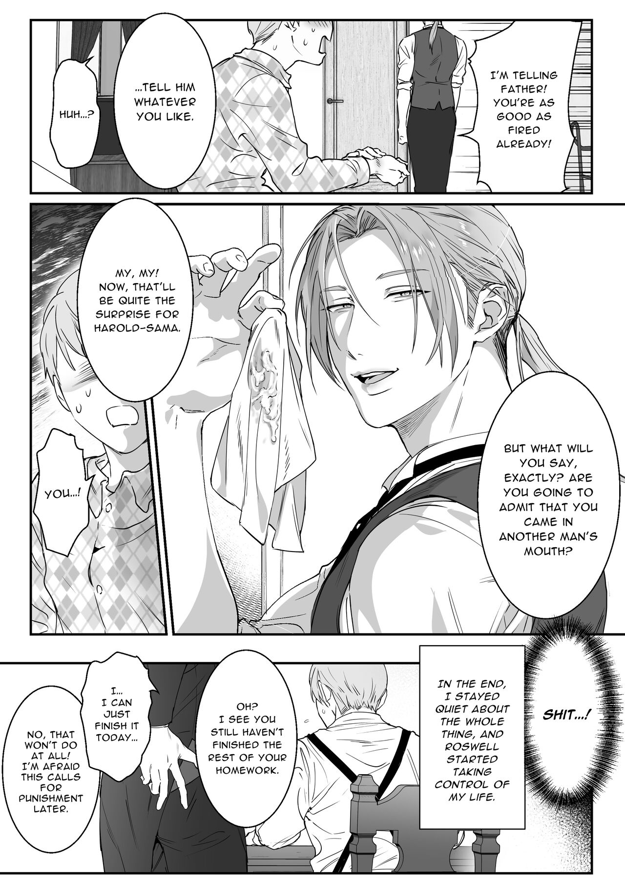 Waka Danna-sama, O Shioki no Jikan Desu. | Young Master, It's Time For Punishment page 11 full