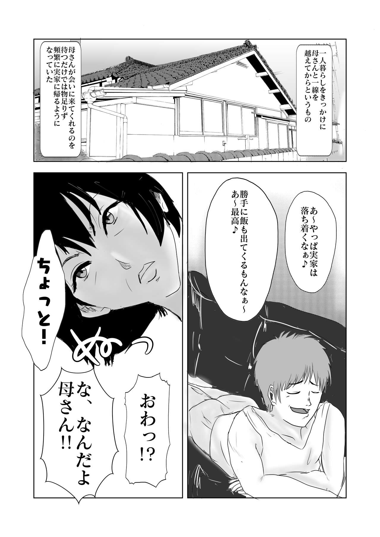 ヤリたい母子が一線を越えた後 page 1 full