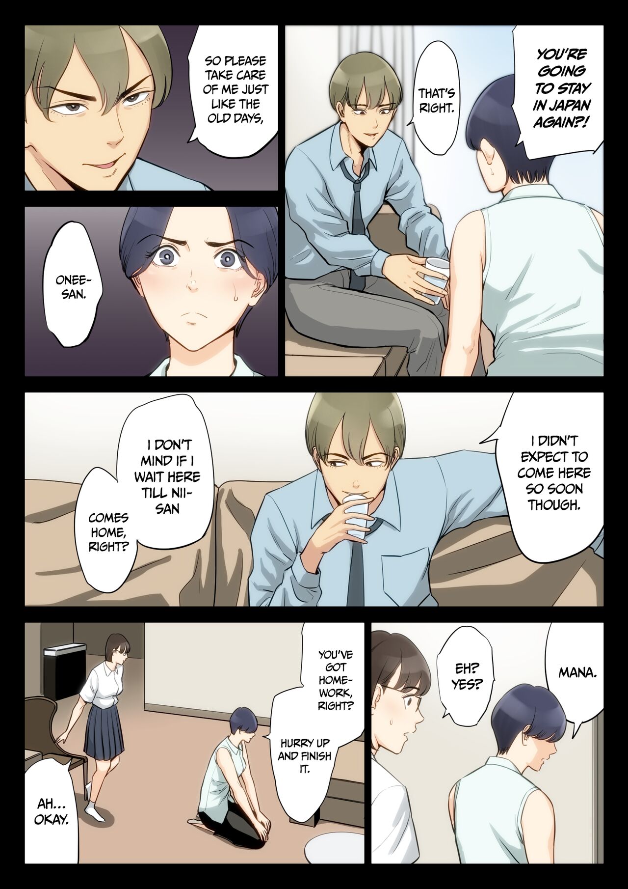Watashi, Oji, Haha. page 11 full