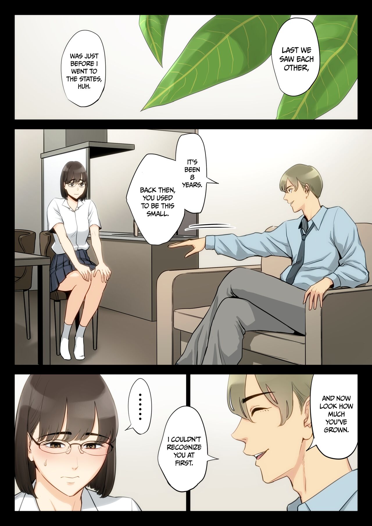 Watashi, Oji, Haha. page 9 full