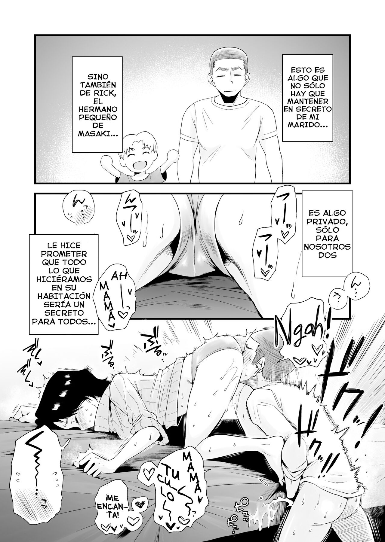 Dono Mama ga Suki? ~Okada-ke no Baai~ | ¿Cuál mamá te gusta más? ~La Familia Okada~ page 9 full