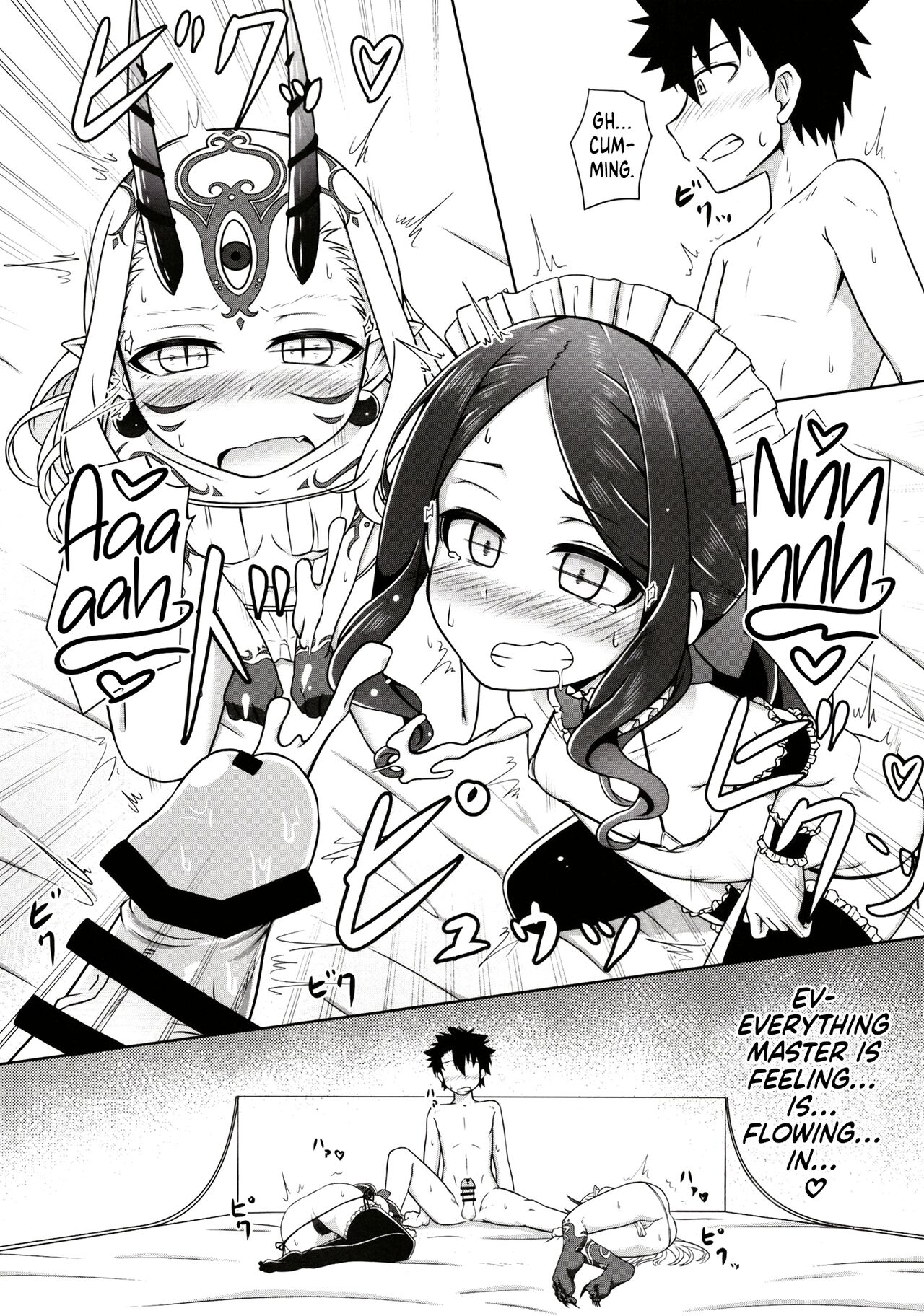 Lolikko Servant-tachi  to Ecchi na Kakko de Ecchicchi | Sexy Sexy Time with Sexy Looking Loli Servants page 12 full