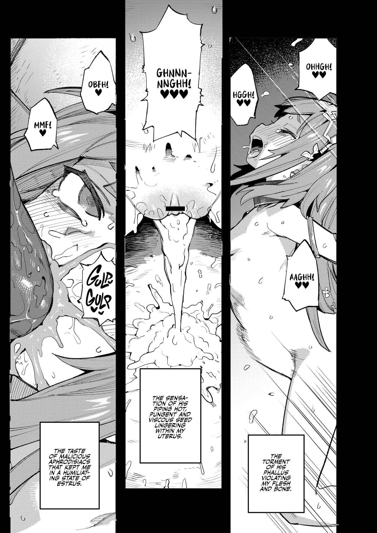 Seirei Rougoku Nyehiru ~Choukyou Zumi no Osanai Shikyuu ni Kizamareru Koufuku Bunsho~ | Enslaved Nymph Nyehil - The Tale of a Broken Sow Whose Immature Womb Was Trained To Submit page 5 full