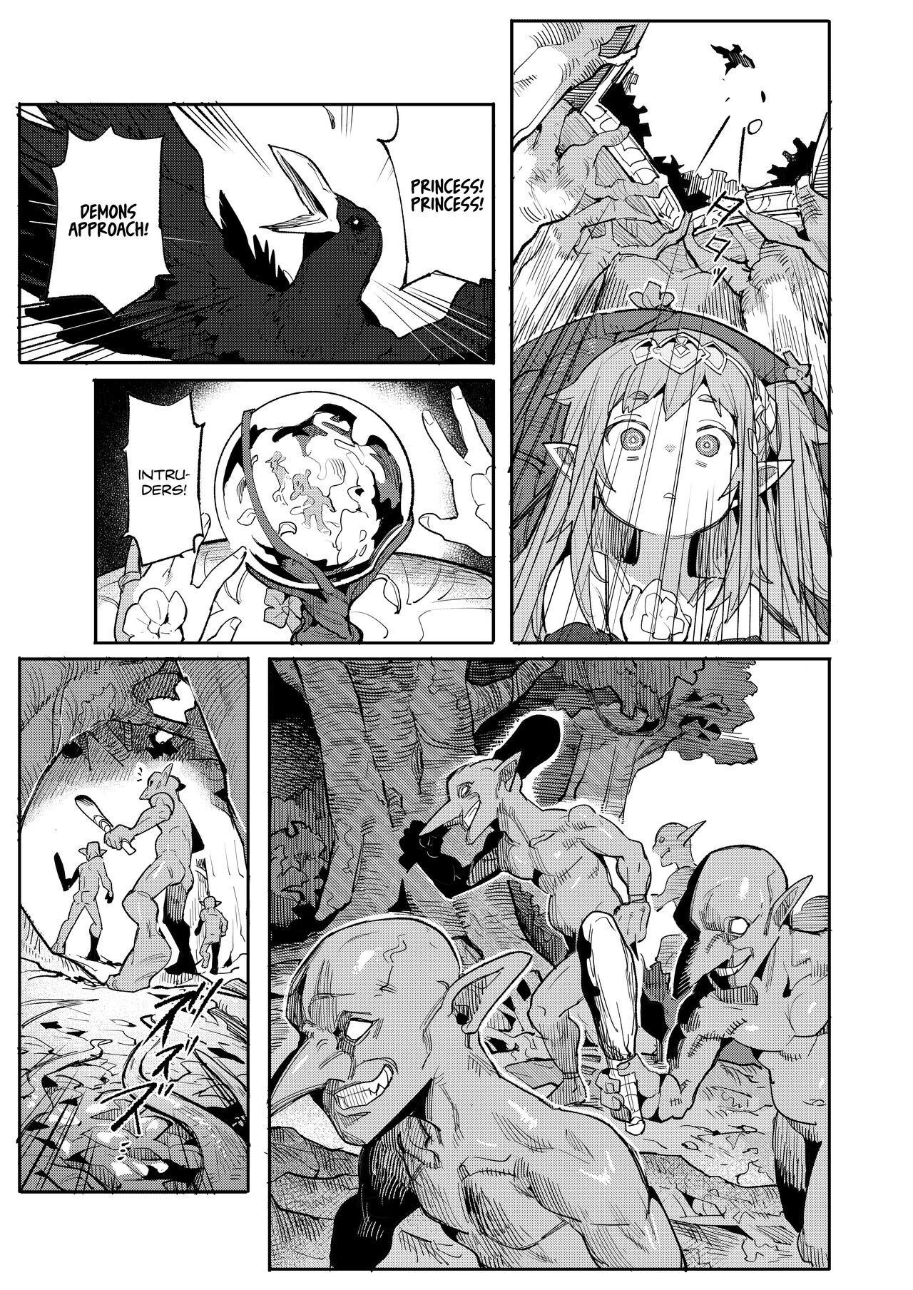 Seirei Rougoku Nyehiru ~Choukyou Zumi no Osanai Shikyuu ni Kizamareru Koufuku Bunsho~ | Enslaved Nymph Nyehil - The Tale of a Broken Sow Whose Immature Womb Was Trained To Submit page 9 full