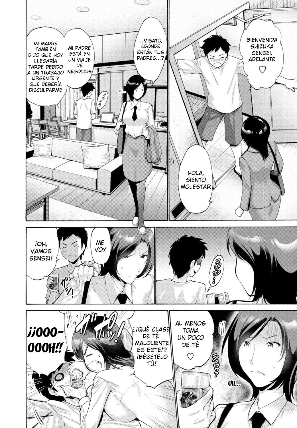 Sensei no himo shigan page 4 full