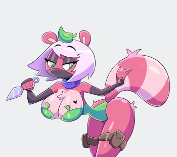 [BoobyQuest] Strawberry the Tanuki cover