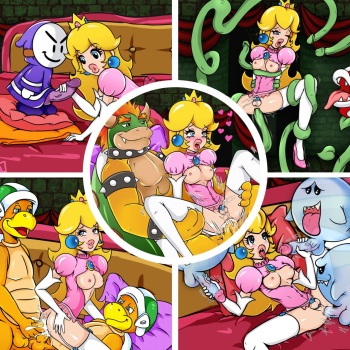 [HornyFudge] Princess Peach comic (WIP) [NOW UNCENSORED!] cover