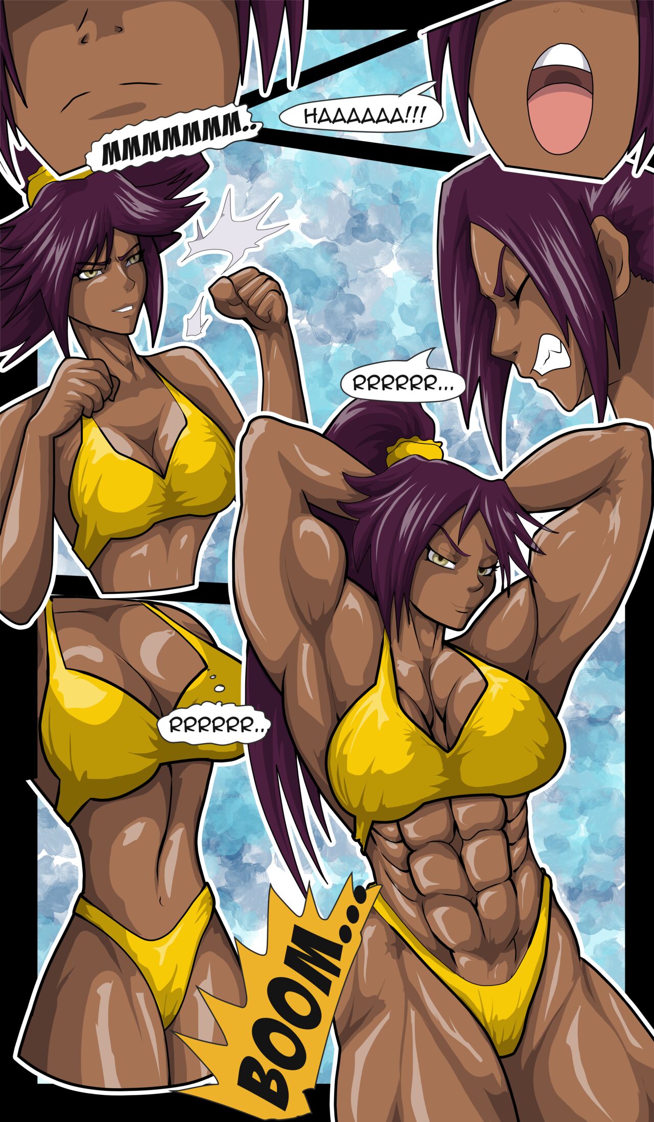 Yoruichi Comic page 2 full
