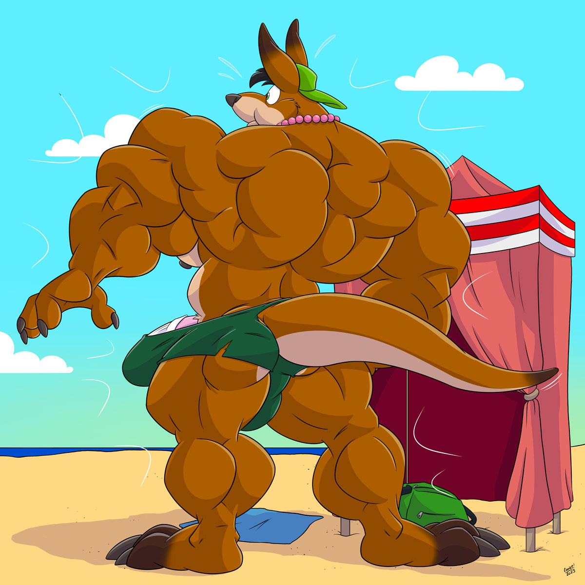 Beach Kangaroo Sequence page 11 full