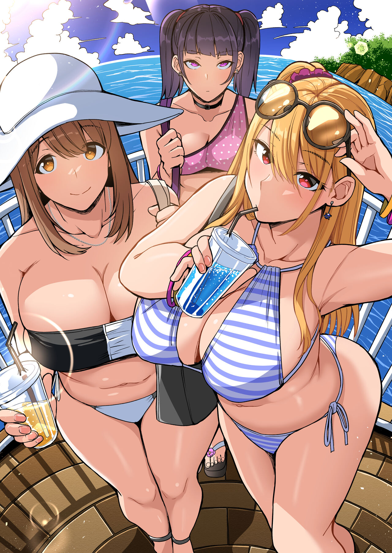 Game Suki no Gal-tachi to Ore no Heya de Shitai Houdai 2 page 1 full