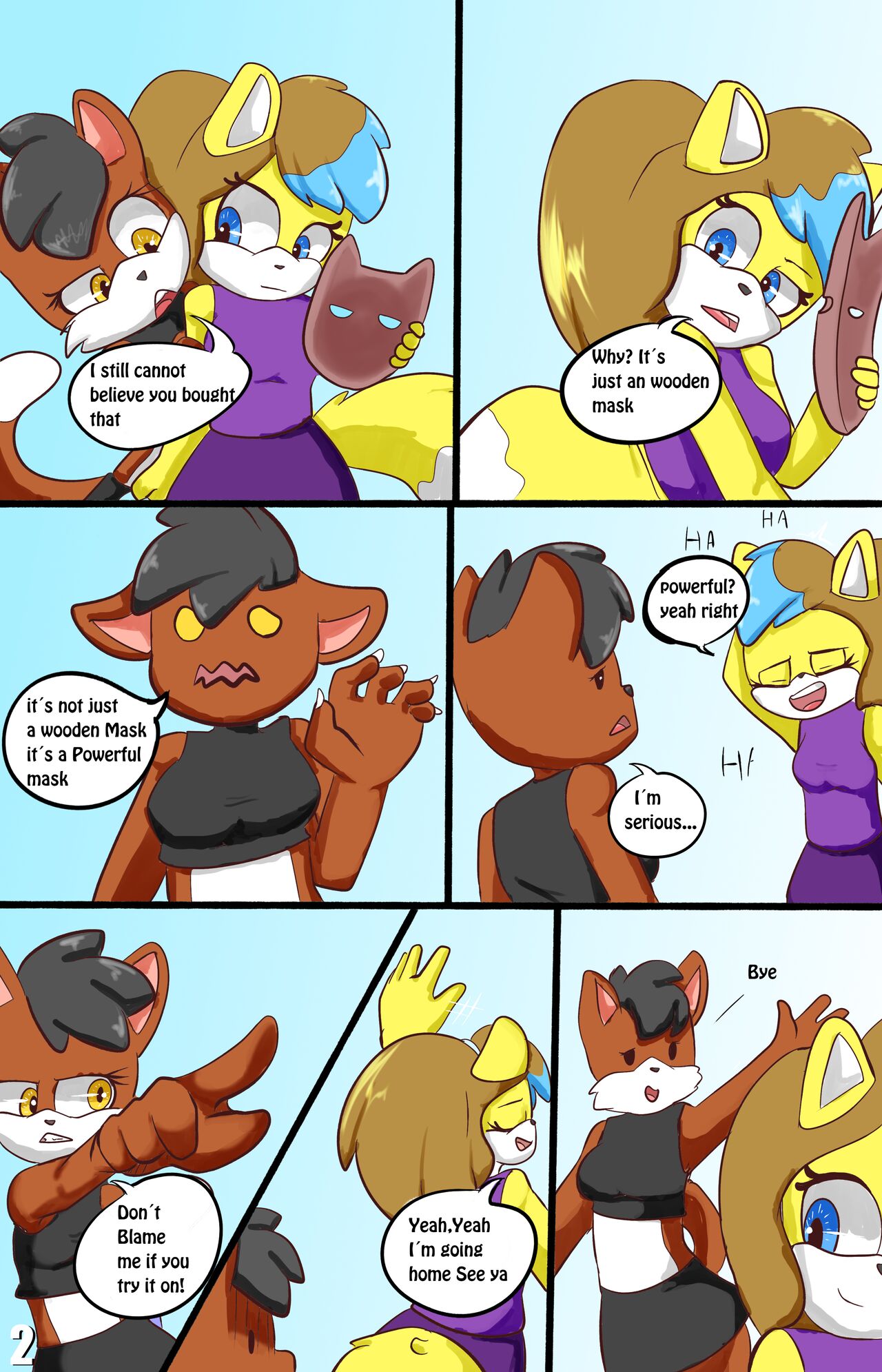 Savannah´s Mask page 2 full