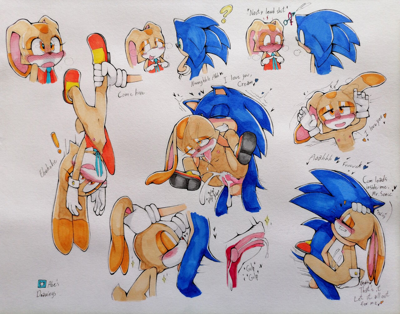 ARTIST AbesDrawings page 3 full