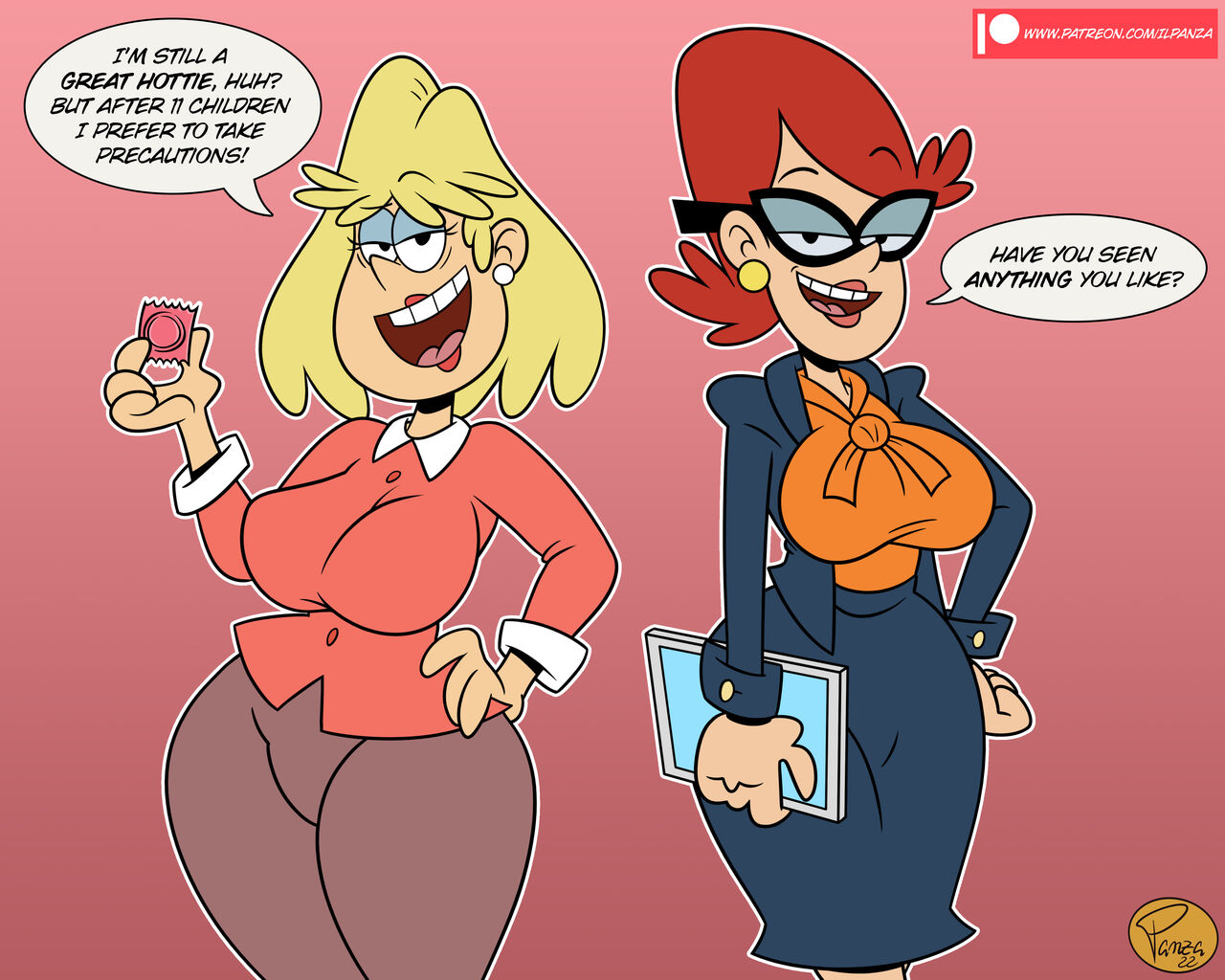 Rita Loud & Mrs. Carmichael page 1 full