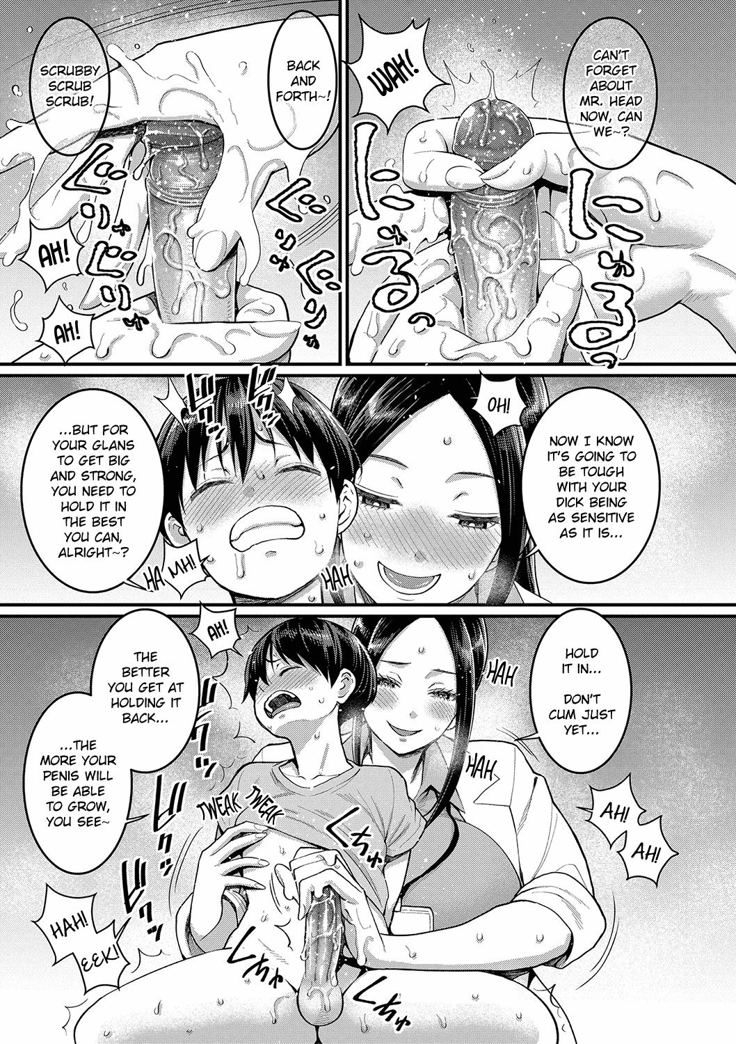 Shiori Sensei wa Ochinchin no Sodateya-san | Shiori-Sensei, The Nurturing Nurse Collection page 11 full