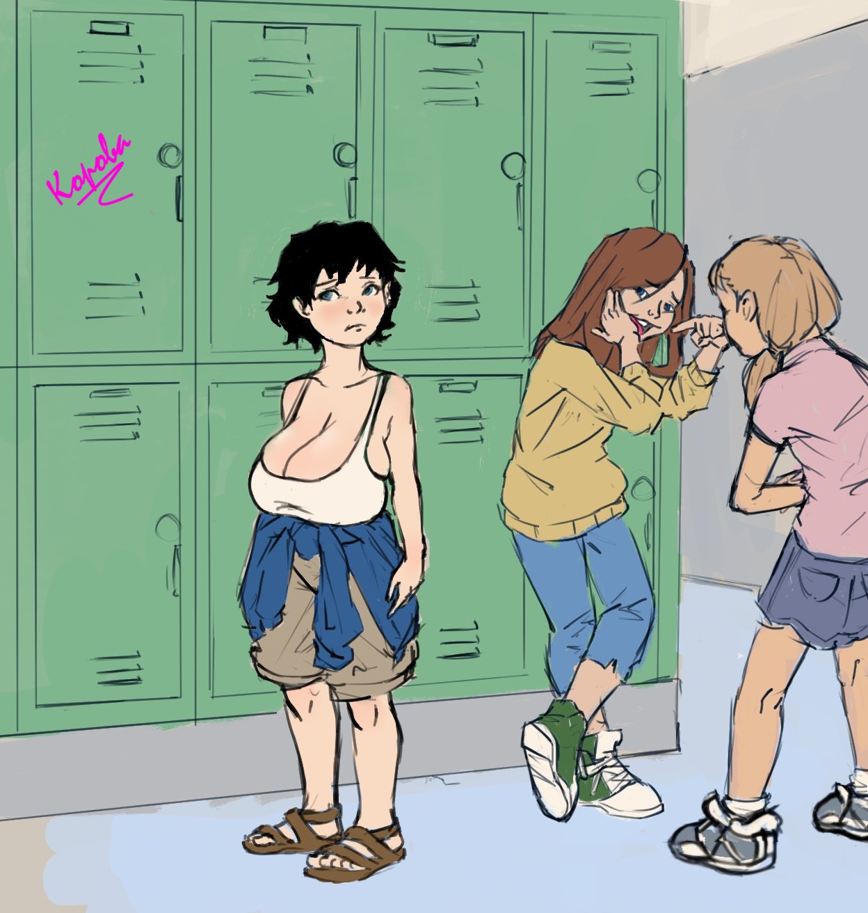 Katelyn's changing body page 1 full