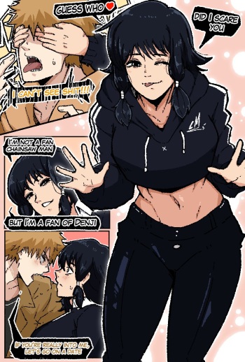[Mark Gavatino] Date with Fumiko (Chainsaw Man) cover