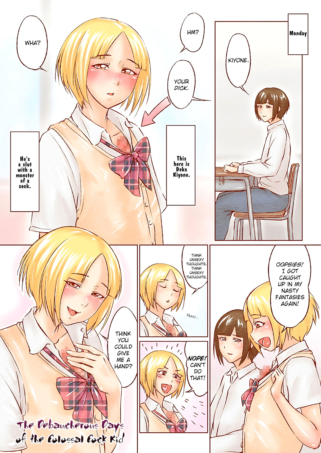 The Colossal Cock Kid page 1 full