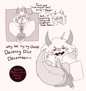 [MarcyAndMathy] Destroy Dick December (2023) cover