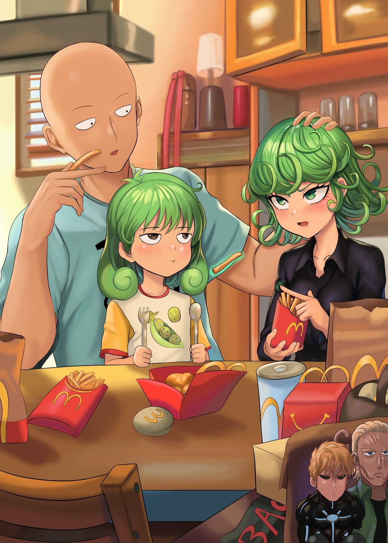 Tatsumaki x Saitama page 3 full
