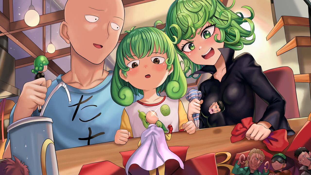 Tatsumaki x Saitama page 4 full