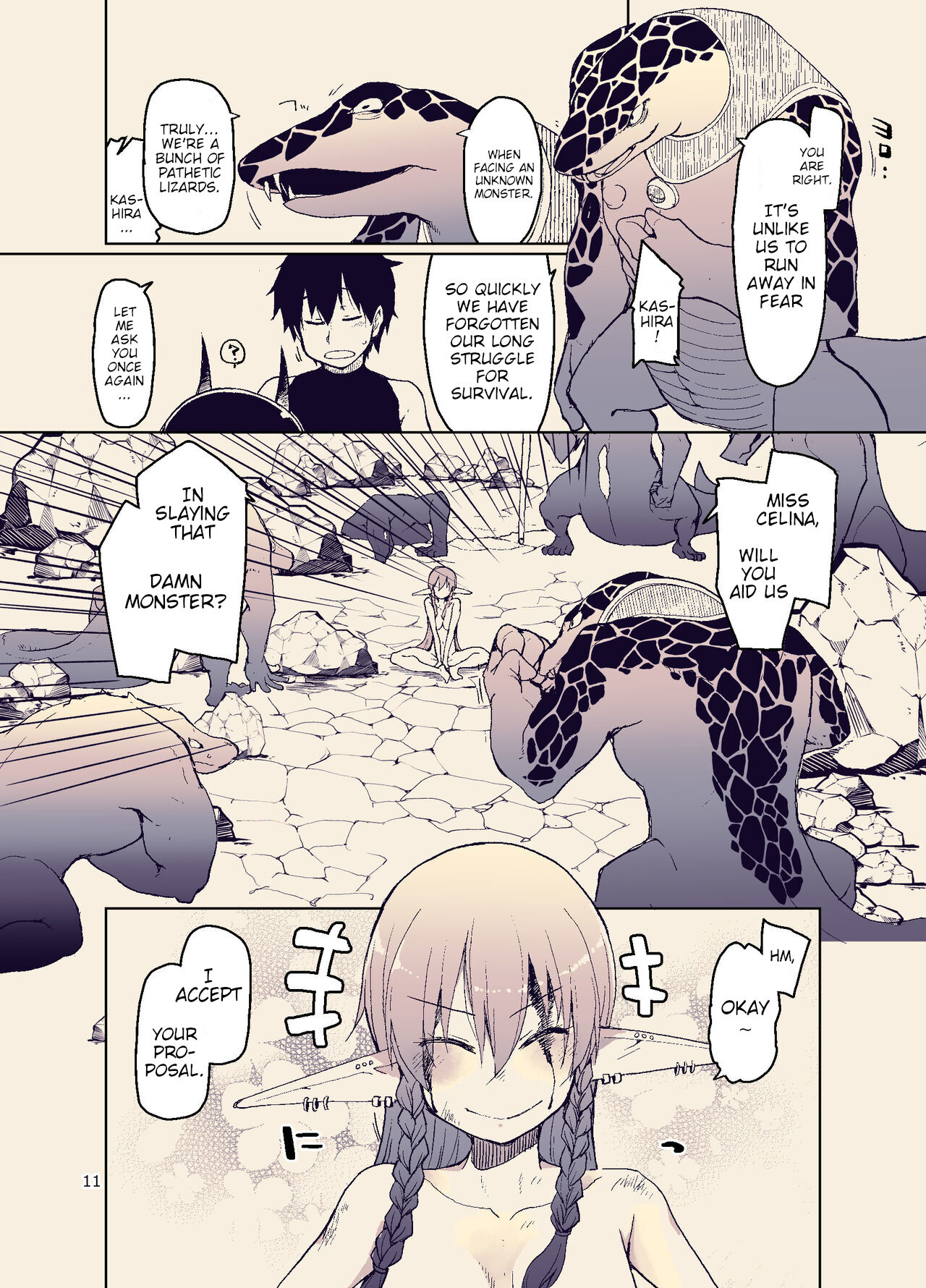 Dosukebe Elf no Ishukan Nikki 11 page 12 full
